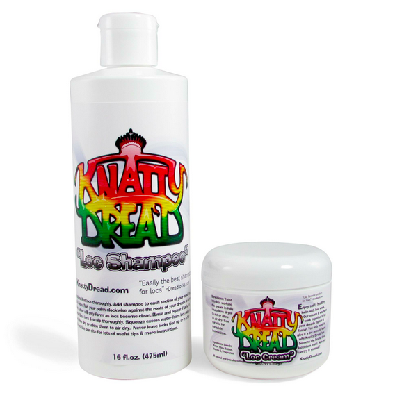 Knatty Dread Dreadlocks Cream and Shampoo Combo